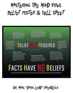 Mastering The BELIEF Poster & Sell Sheet eBooklet